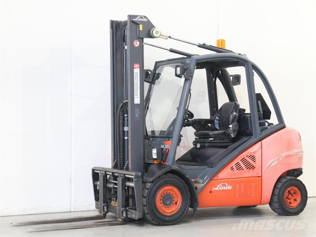 Linde H35D/393-01 Diesel gaffeltrucks