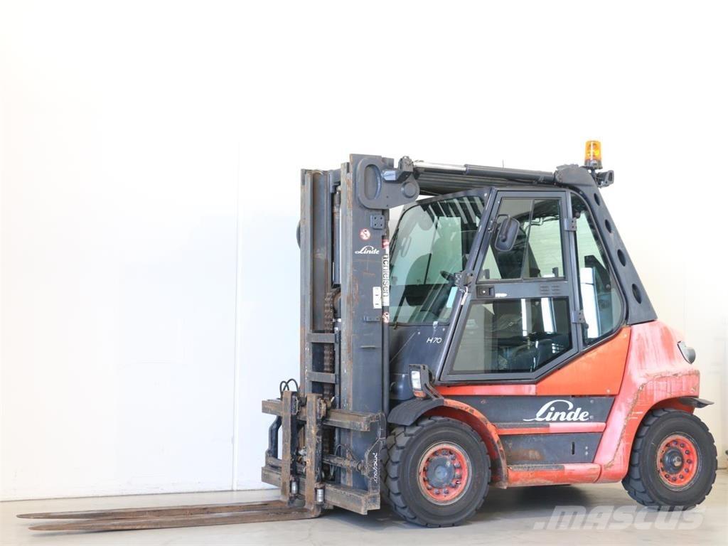 Linde H70D/396 Diesel gaffeltrucks