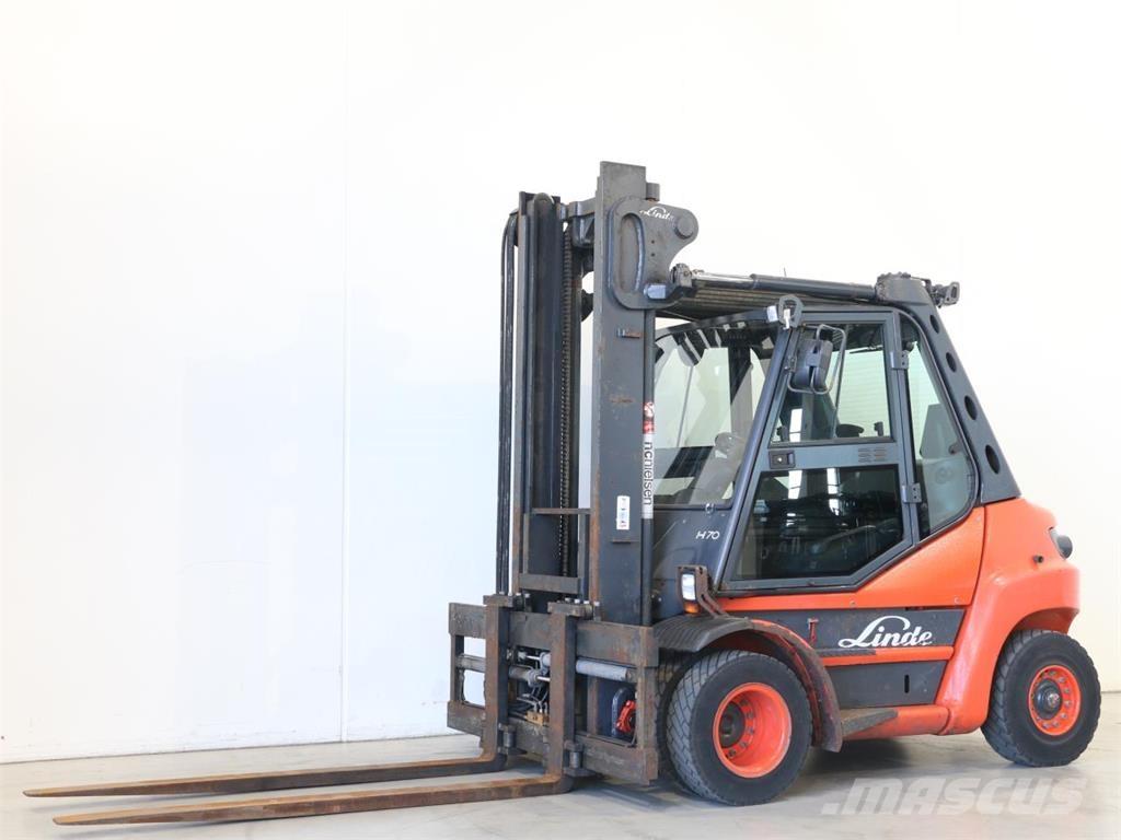 Linde H70D/396-01 Diesel gaffeltrucks