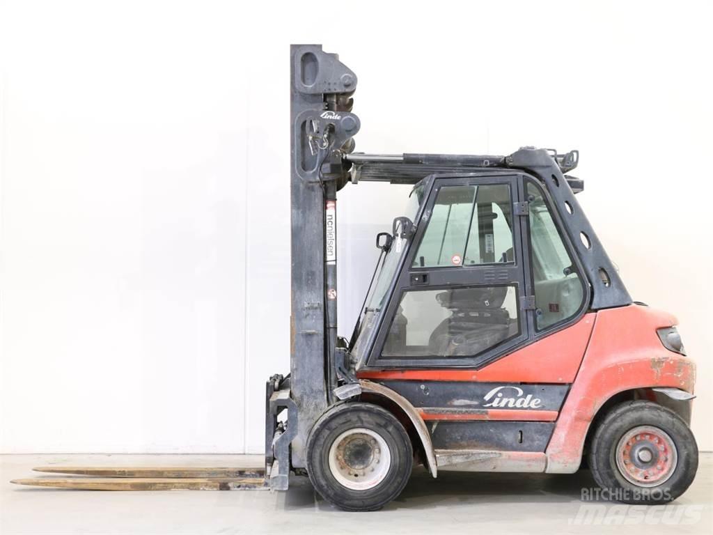 Linde H80D/396-01 Diesel gaffeltrucks