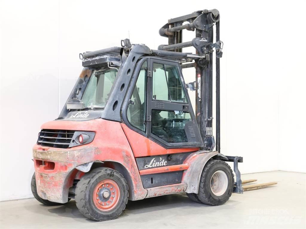 Linde H80D/396-01 Diesel gaffeltrucks