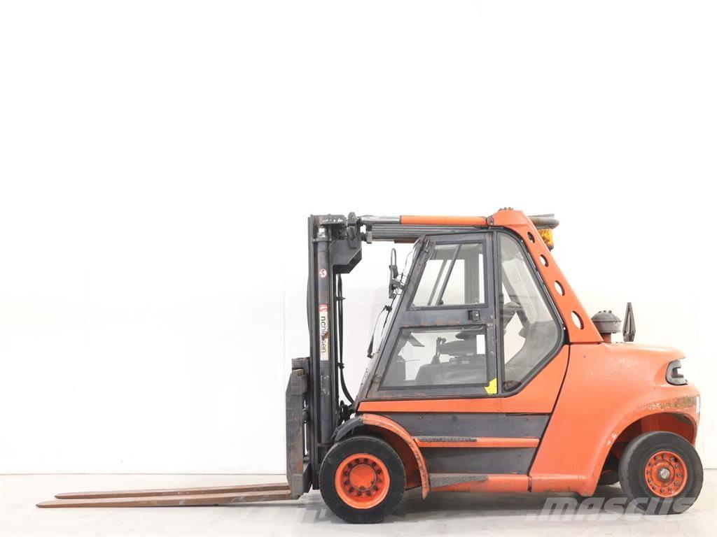 Linde H80D/900 353 Diesel gaffeltrucks