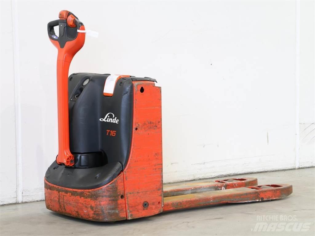 Linde T16/1152 Gaffelstabler med gående fører