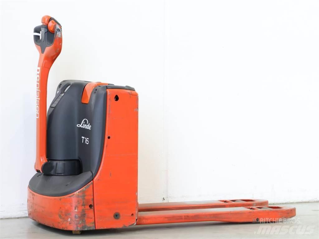 Linde T16/1152 Gaffelstabler med gående fører