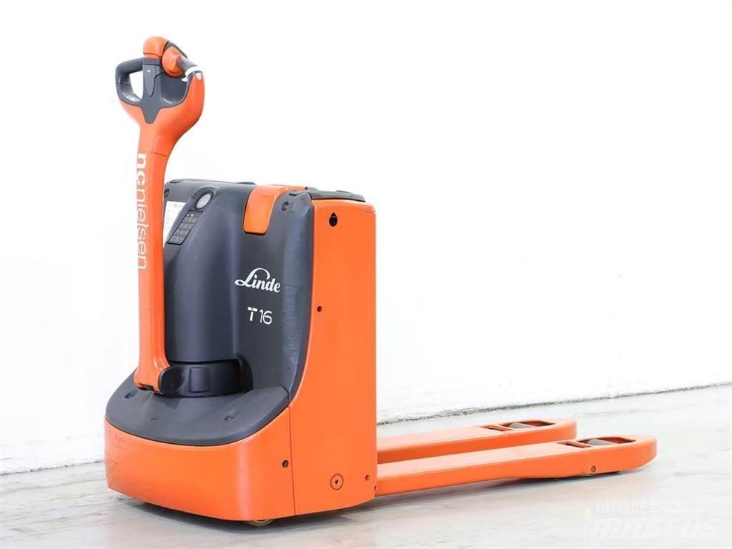 Linde T16/1152 Gaffelstabler med gående fører
