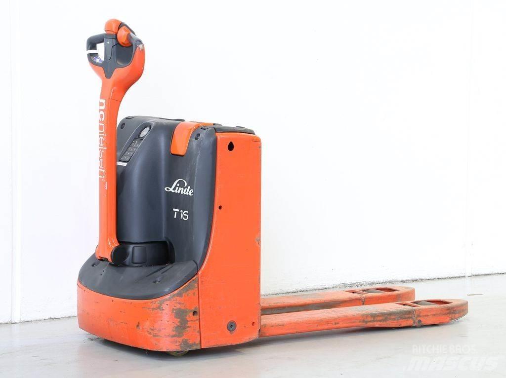 Linde T16/1152 Gaffelstabler med gående fører