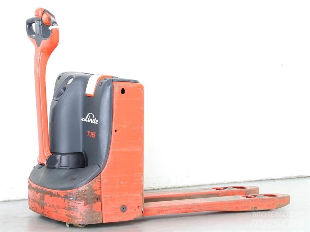 Linde T16/1152 Gaffelstabler med gående fører