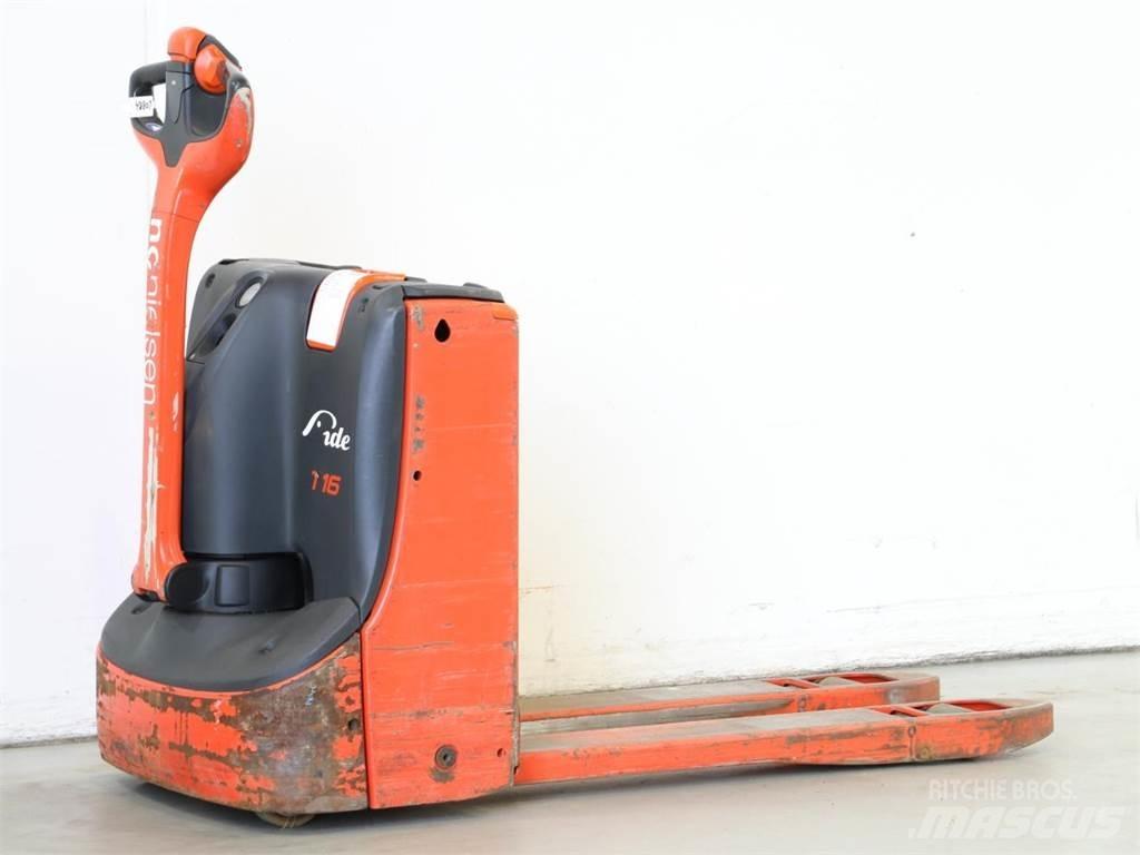 Linde T16/1152 Gaffelstabler med gående fører