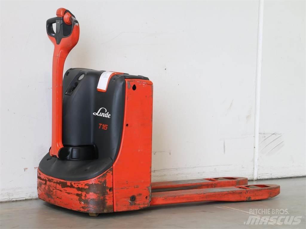 Linde T16/1152 Gaffelstabler med gående fører