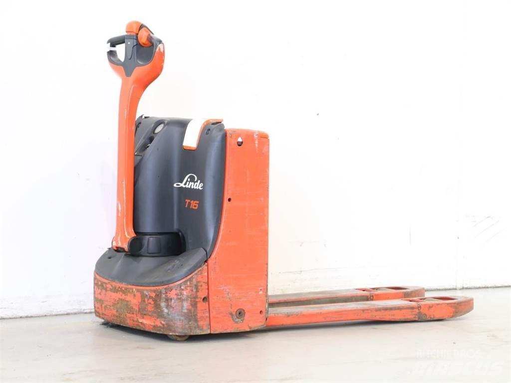 Linde T16/1152 Gaffelstabler med gående fører