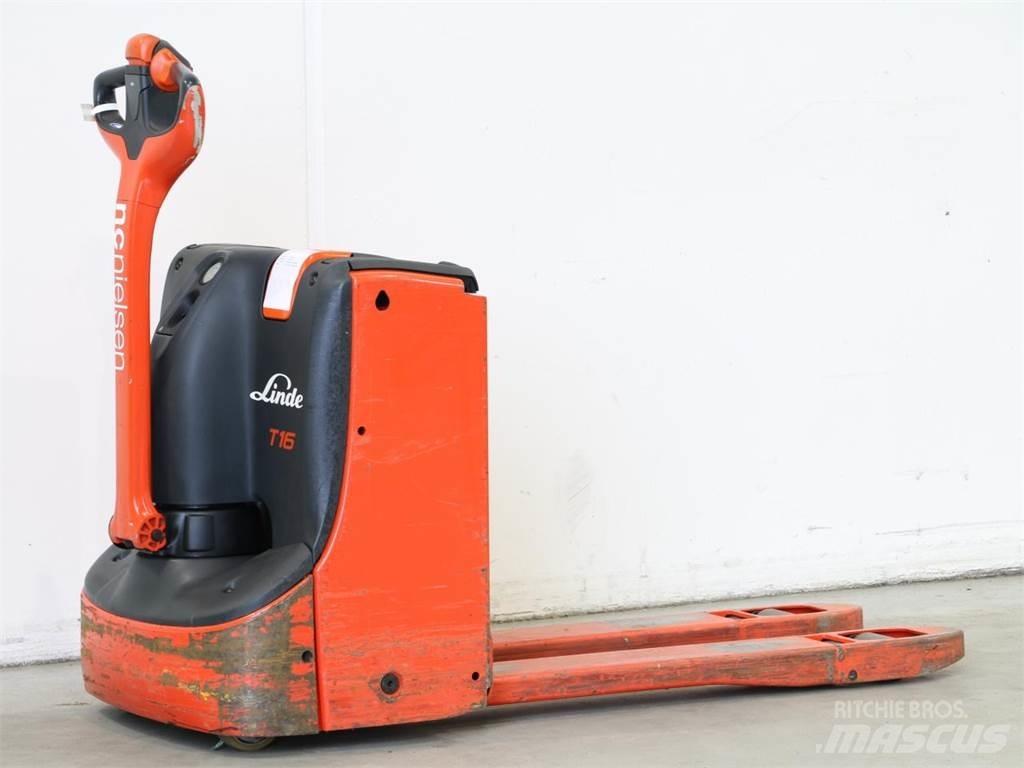 Linde T16/1152 Gaffelstabler med gående fører