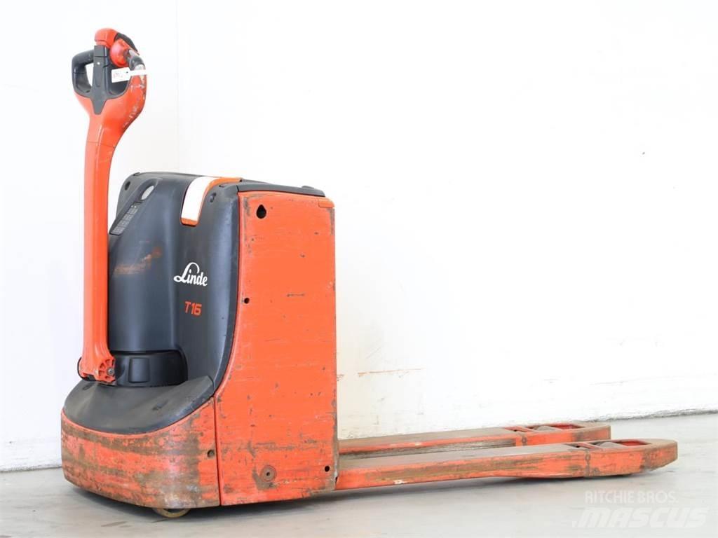 Linde T16/1152 Gaffelstabler med gående fører
