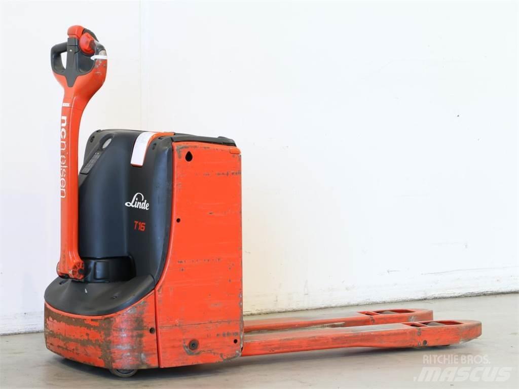 Linde T16/1152 Gaffelstabler med gående fører