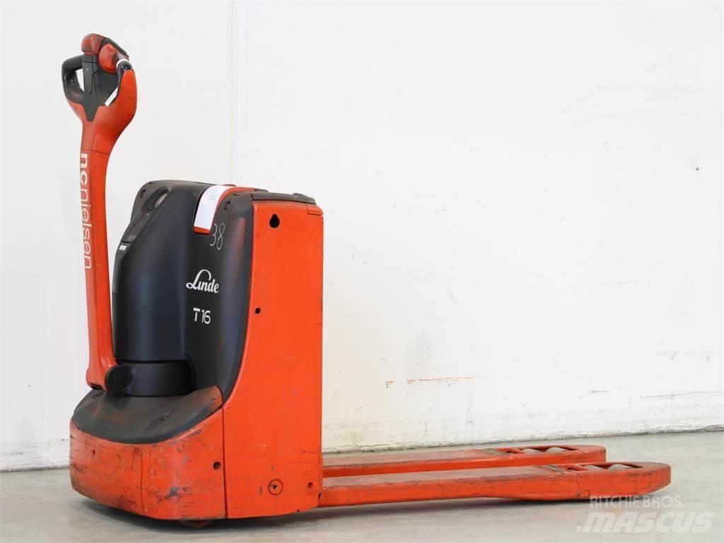 Linde T16/1152 Gaffelstabler med gående fører