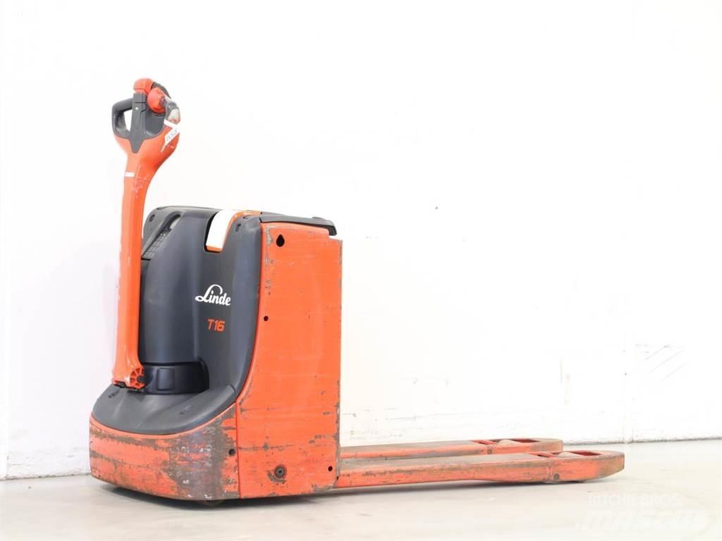 Linde T16/1152 Gaffelstabler med gående fører