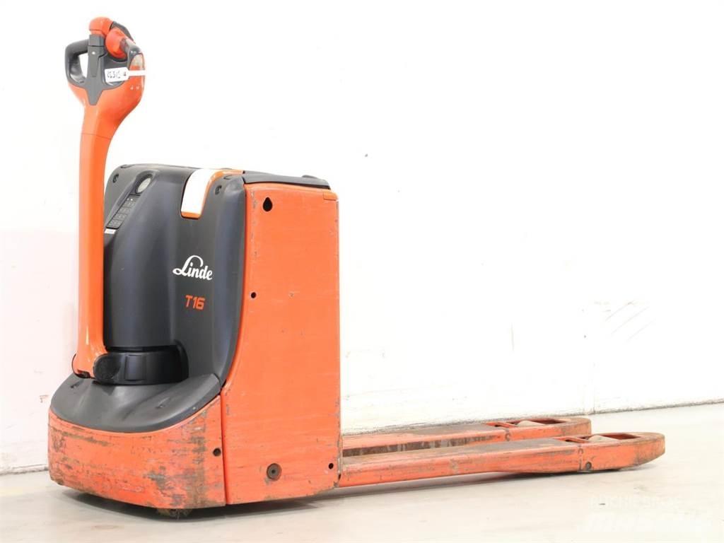 Linde T16/1152 Gaffelstabler med gående fører