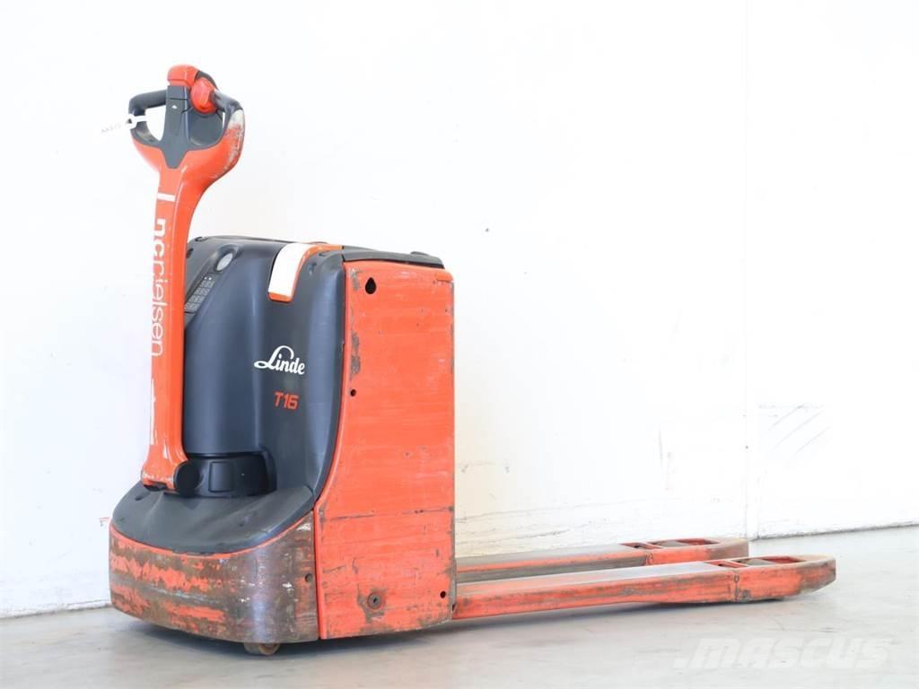 Linde T16/1152 Gaffelstabler med gående fører