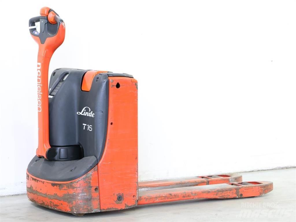 Linde T16/1152 Gaffelstabler med gående fører