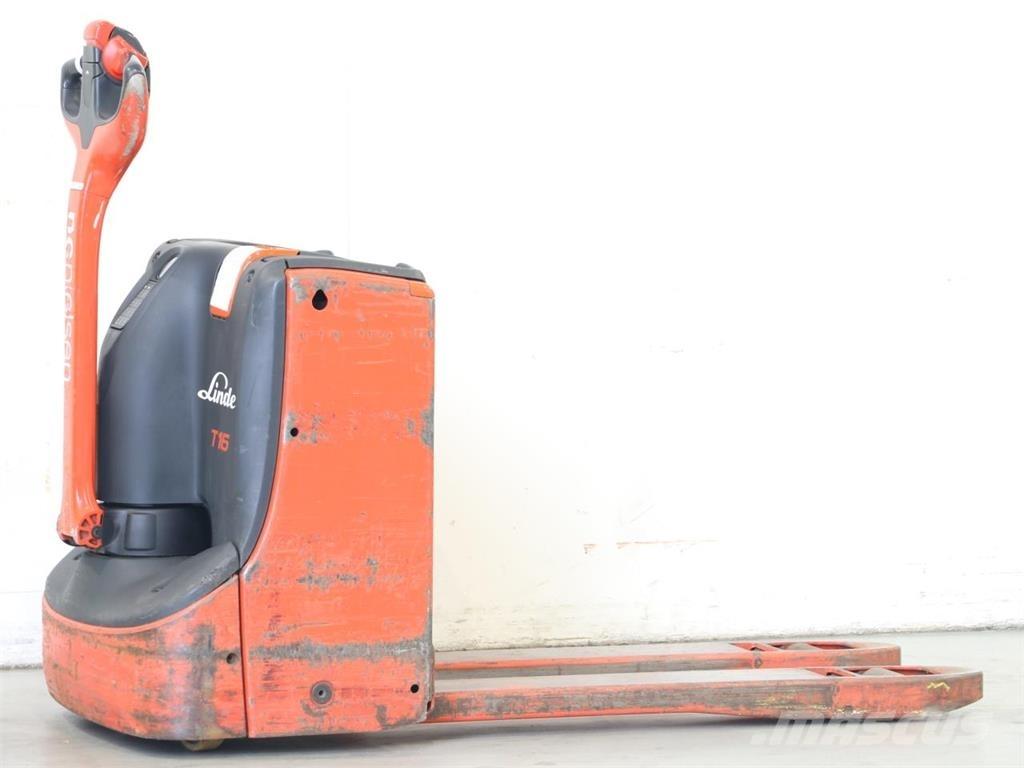 Linde T16/1152 Gaffelstabler med gående fører