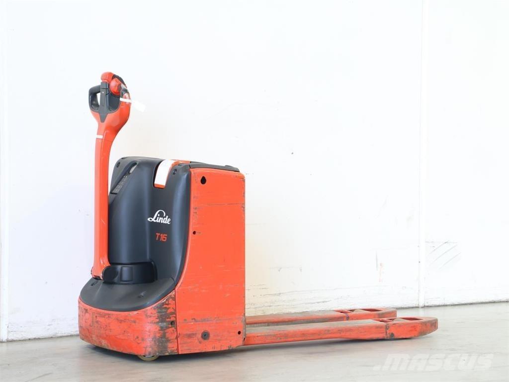 Linde T16/1152 Gaffelstabler med gående fører