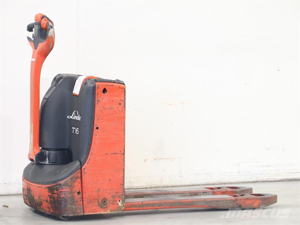Linde T16/1152 Gaffelstabler med gående fører