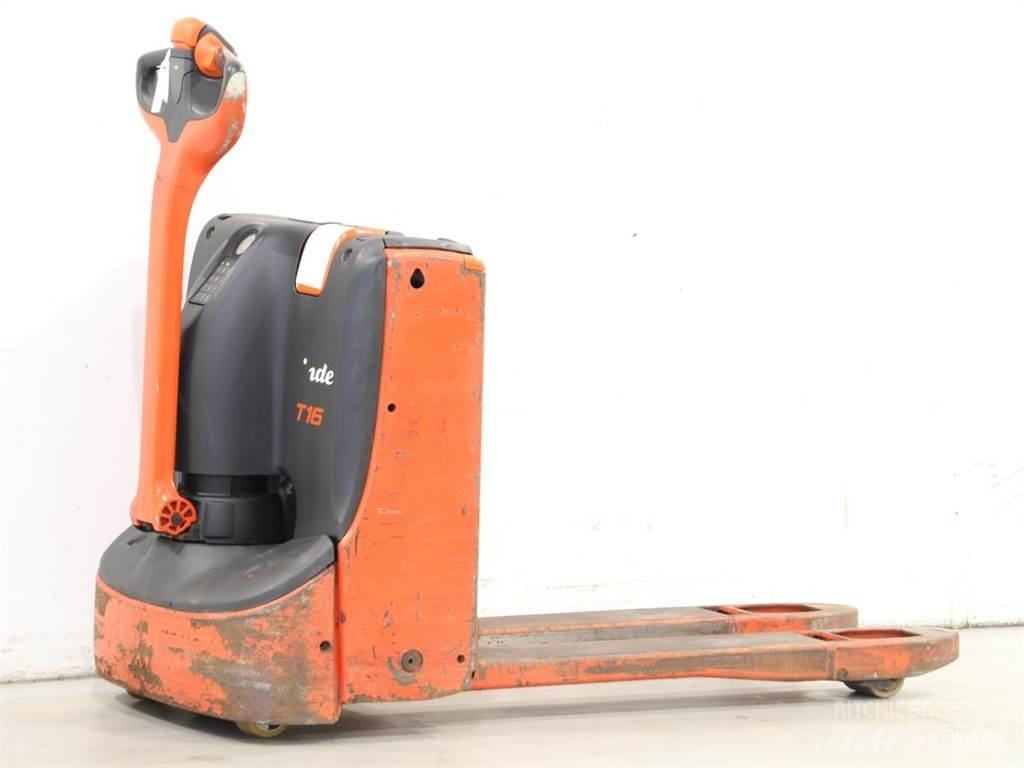 Linde T16/1152 Gaffelstabler med gående fører