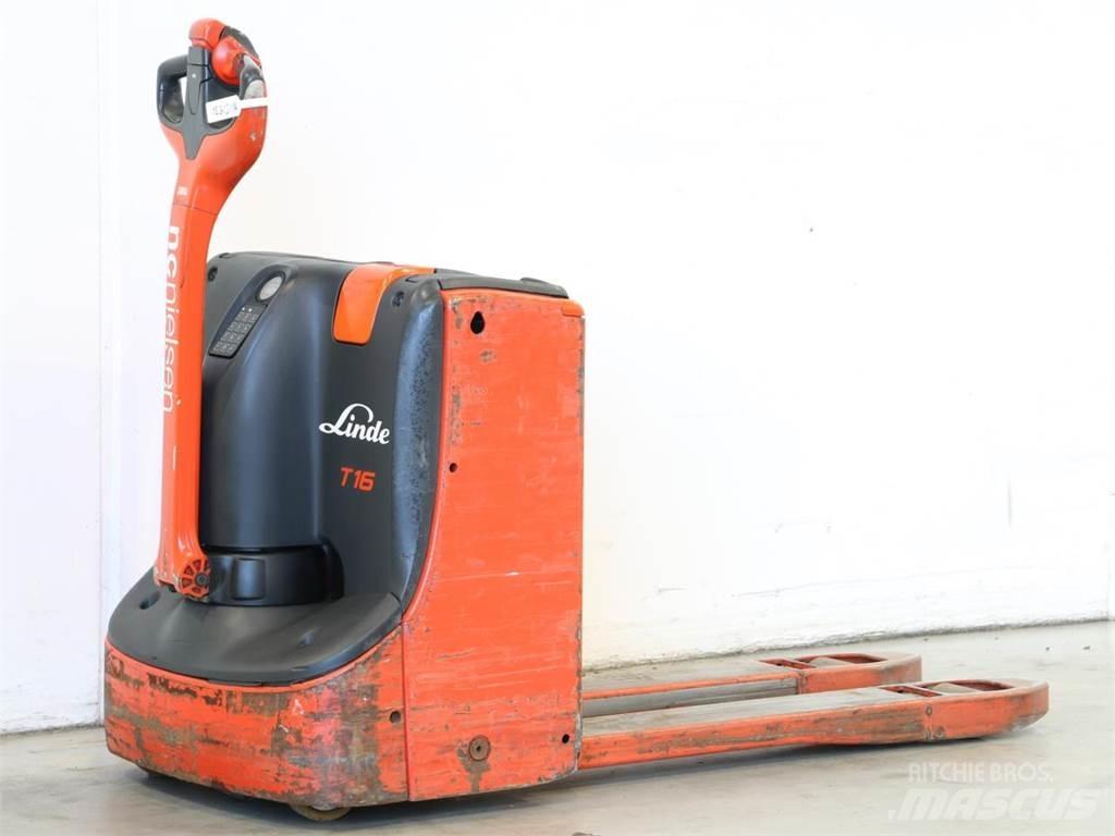 Linde T16/1152-00 Gaffelstabler med gående fører