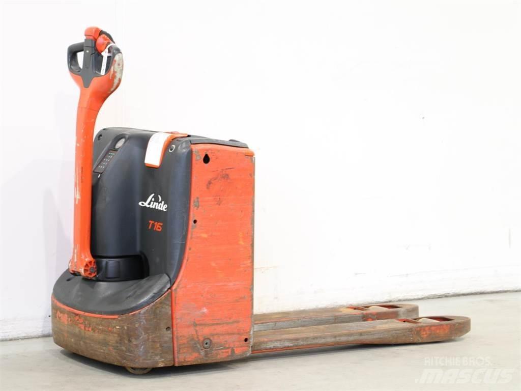Linde T16/1152-00 Gaffelstabler med gående fører