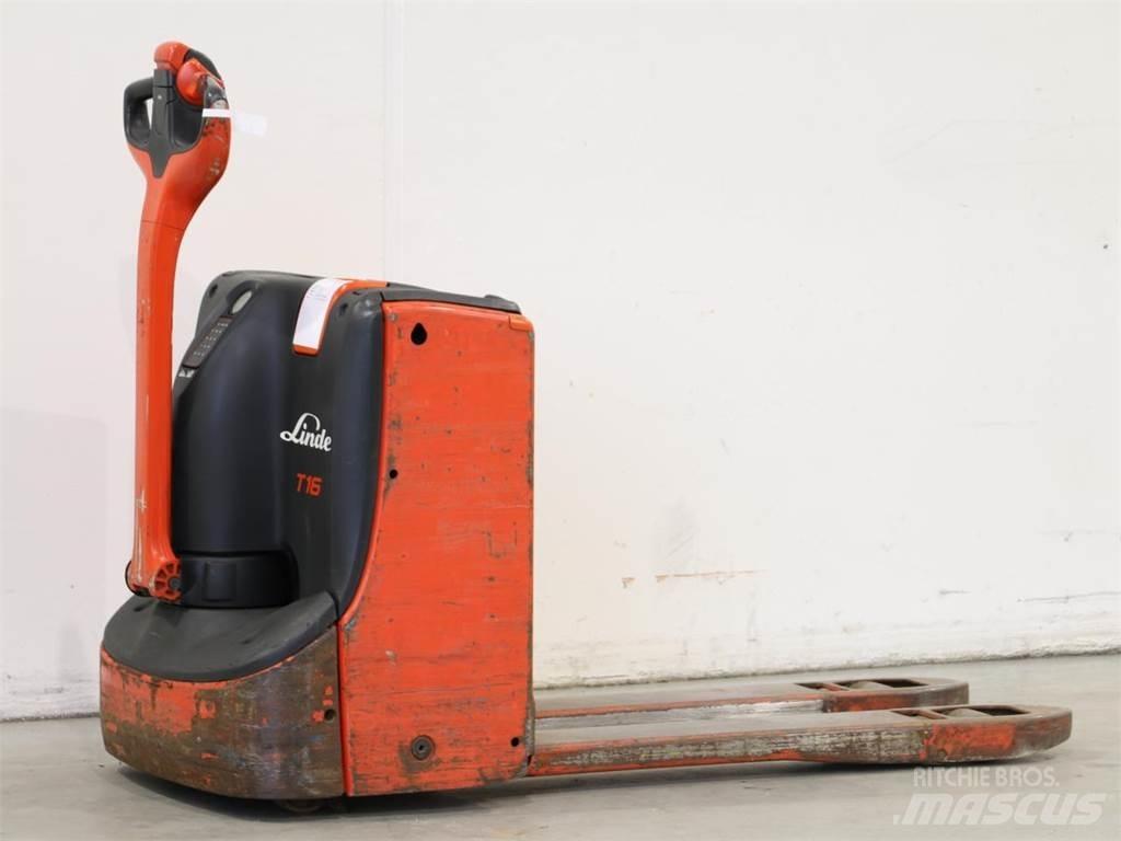 Linde T16/1152-00 Gaffelstabler med gående fører