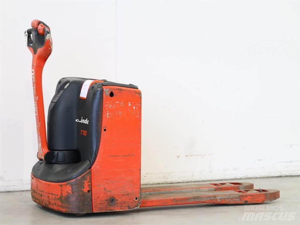 Linde T16/1152-00 Gaffelstabler med gående fører