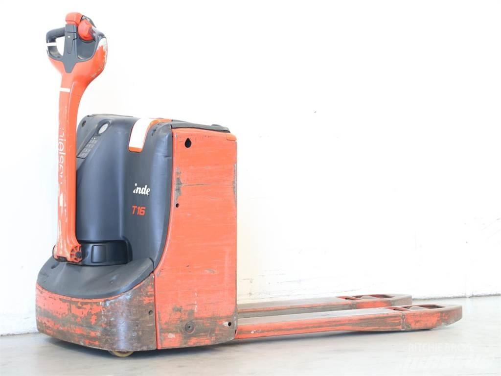 Linde T16/1152-00 Gaffelstabler med gående fører