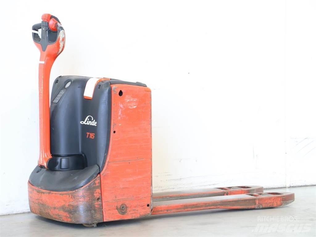 Linde T16/1152-00 Gaffelstabler med gående fører