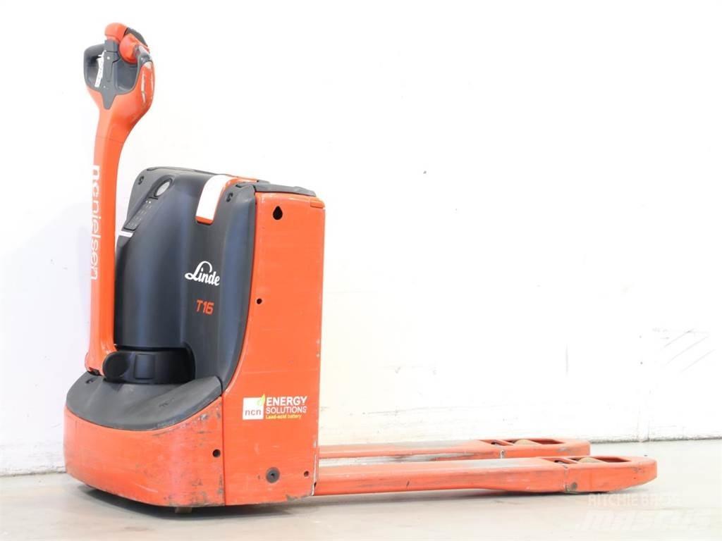 Linde T16/1152-02 Gaffelstabler med gående fører