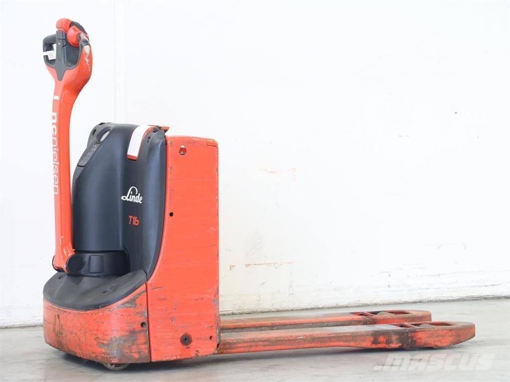 Linde T16/1152-02 Gaffelstabler med gående fører