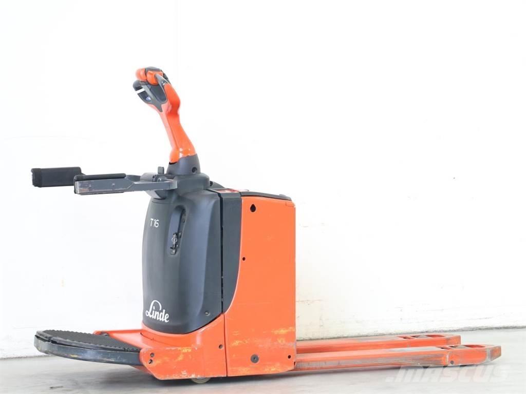 Linde T16P/1151 Gaffelstabler med gående fører