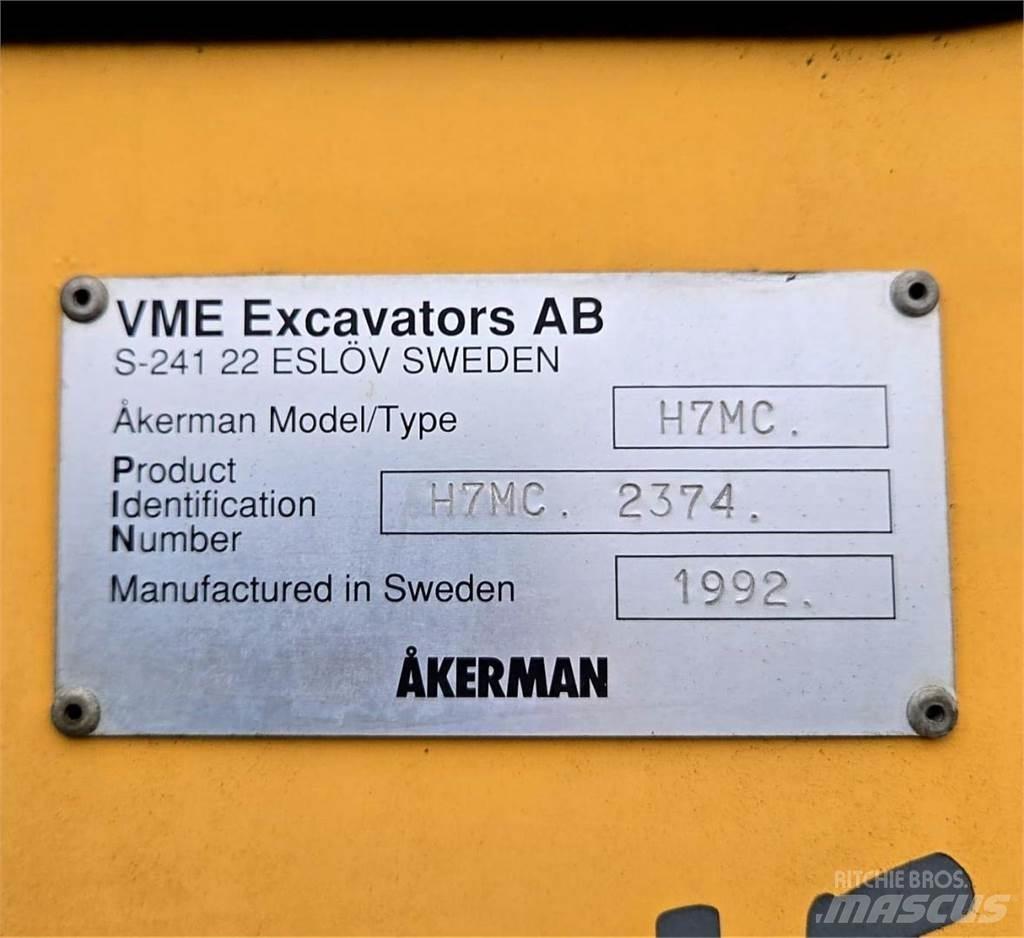 Åkerman H7MCE Gravemaskiner på hjul