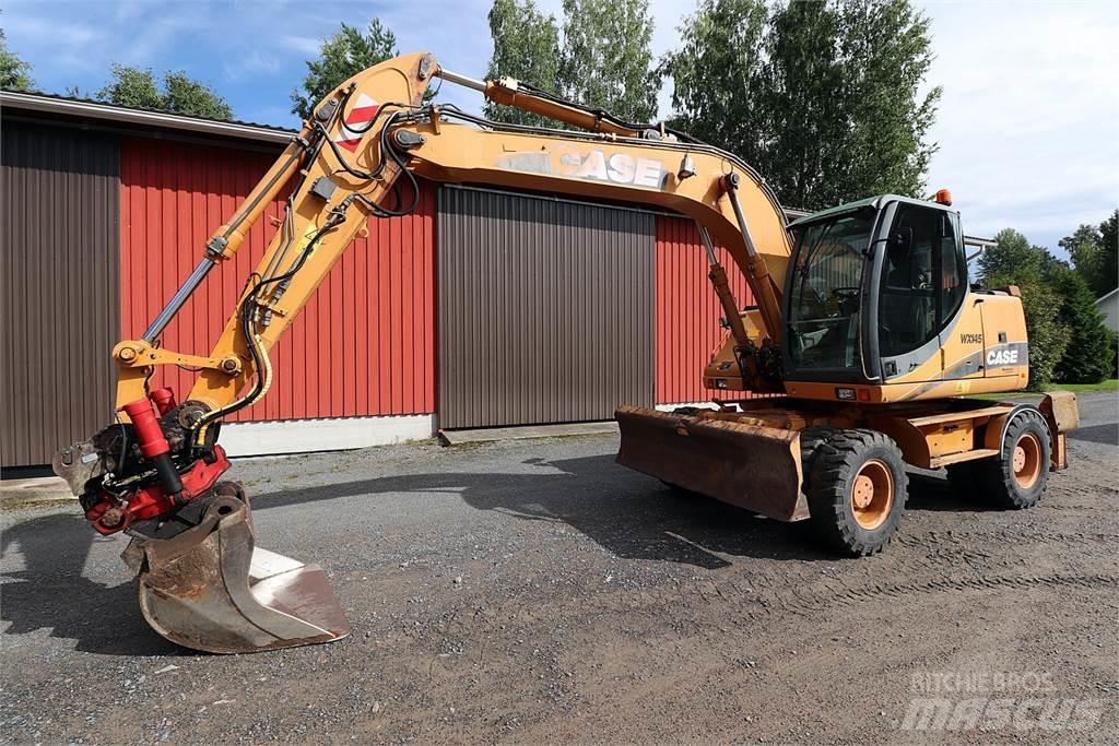 CASE WX145 Gravemaskiner på hjul