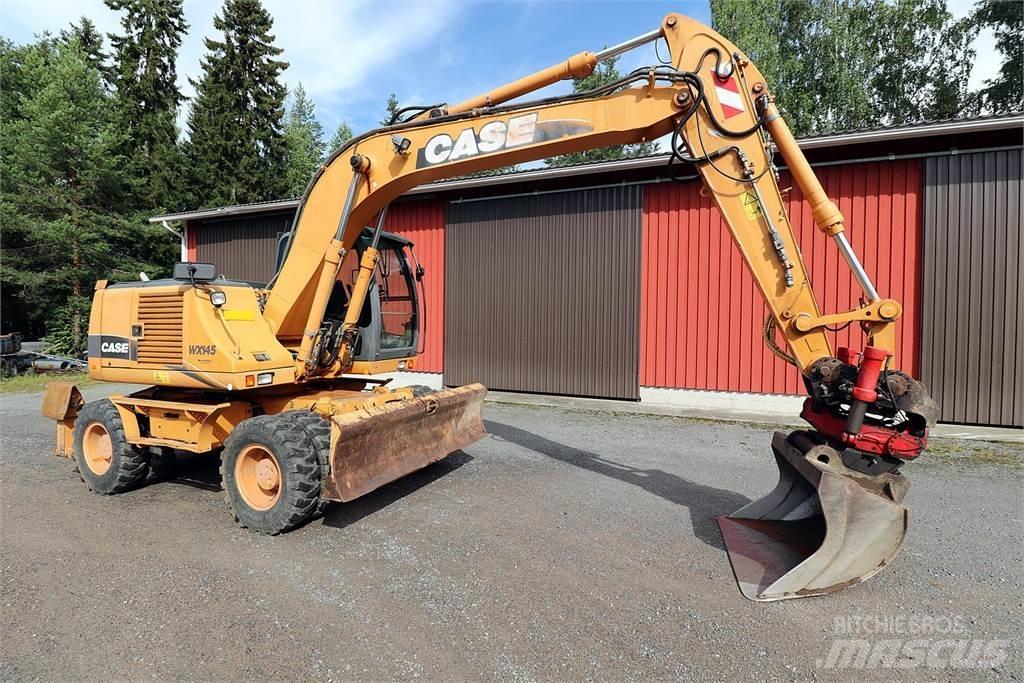 CASE WX145 Gravemaskiner på hjul