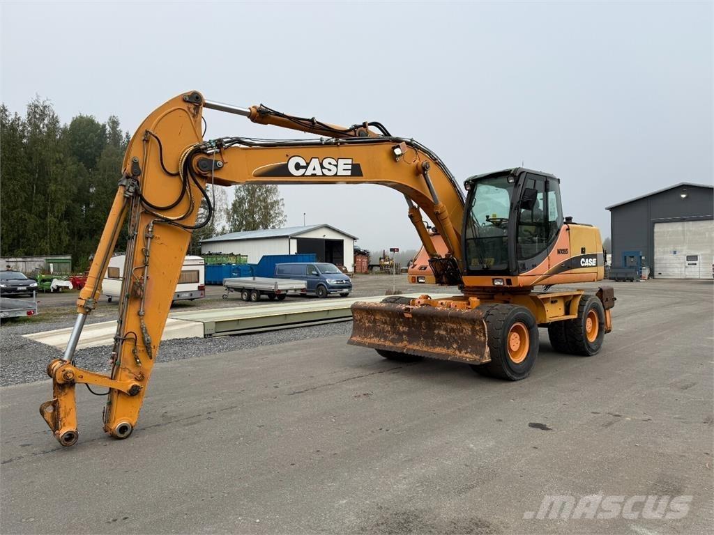 CASE WX185 Gravemaskiner på hjul