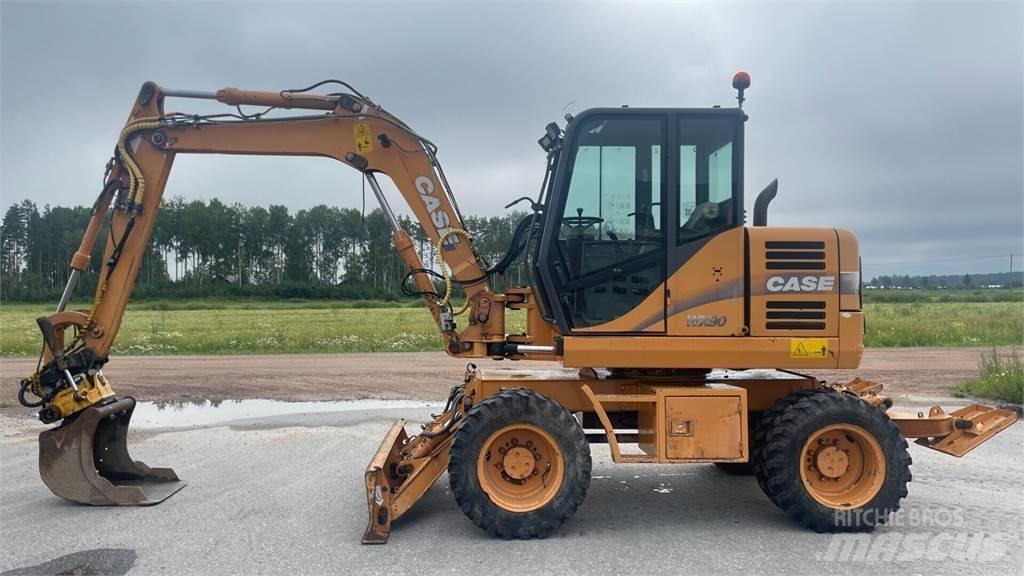 CASE WX90 Gravemaskiner på hjul