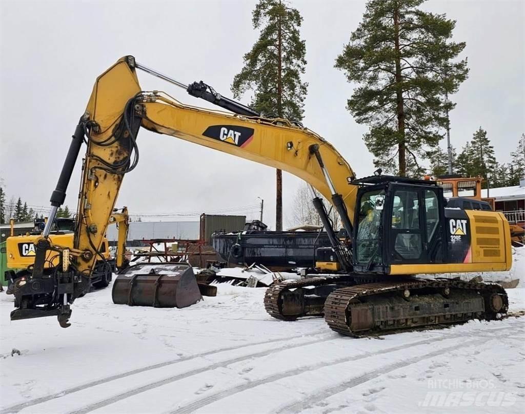 CAT 329E Gravemaskiner på larvebånd