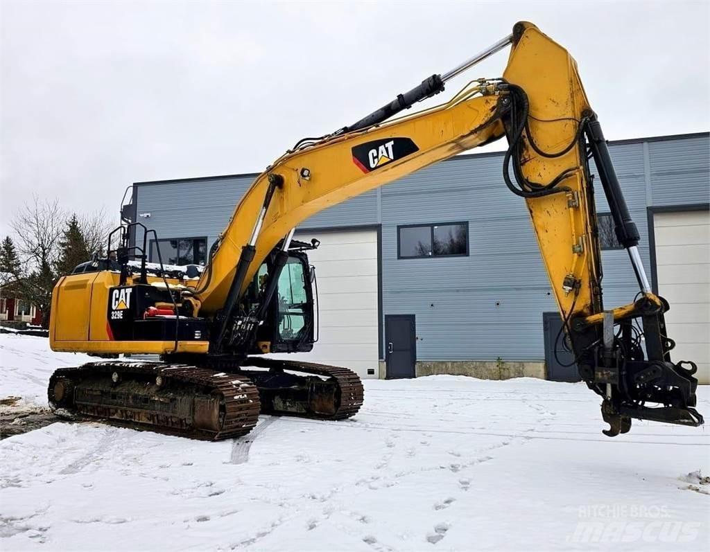 CAT 329E Gravemaskiner på larvebånd