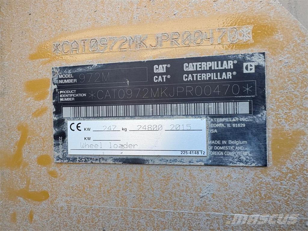 CAT 972 M Læssemaskiner på hjul