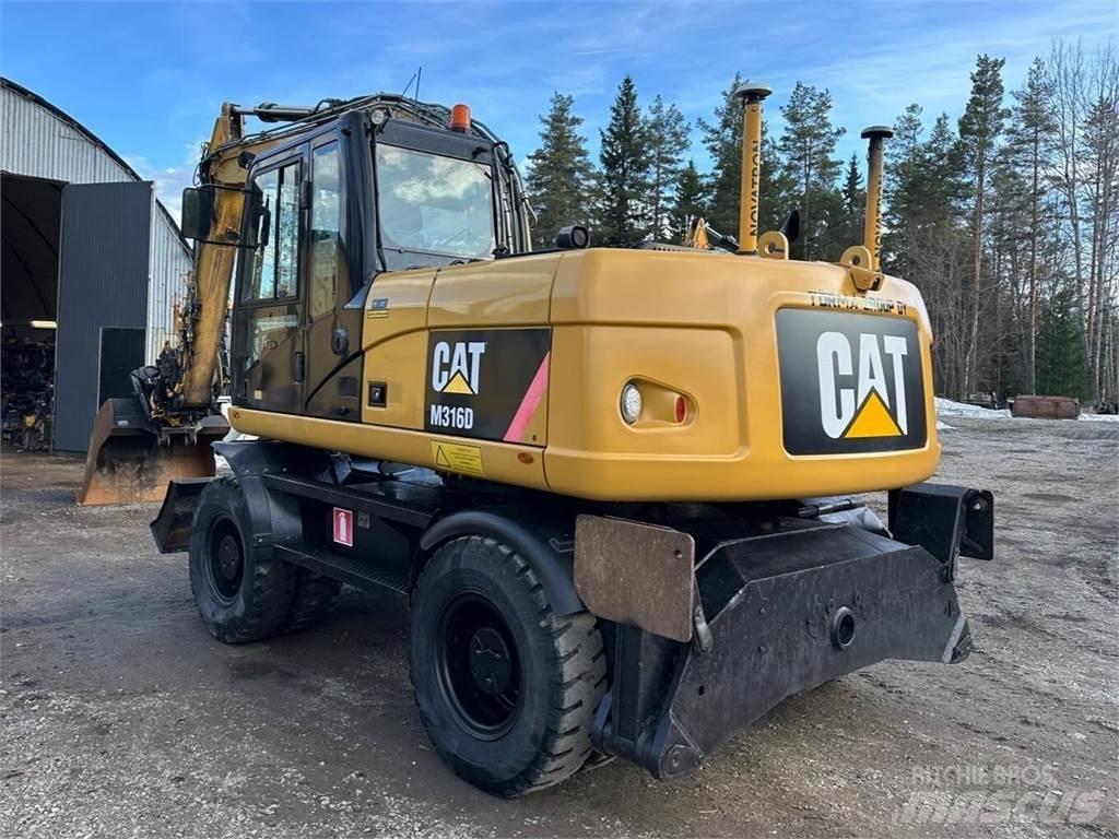 CAT M 316 D Gravemaskiner på hjul