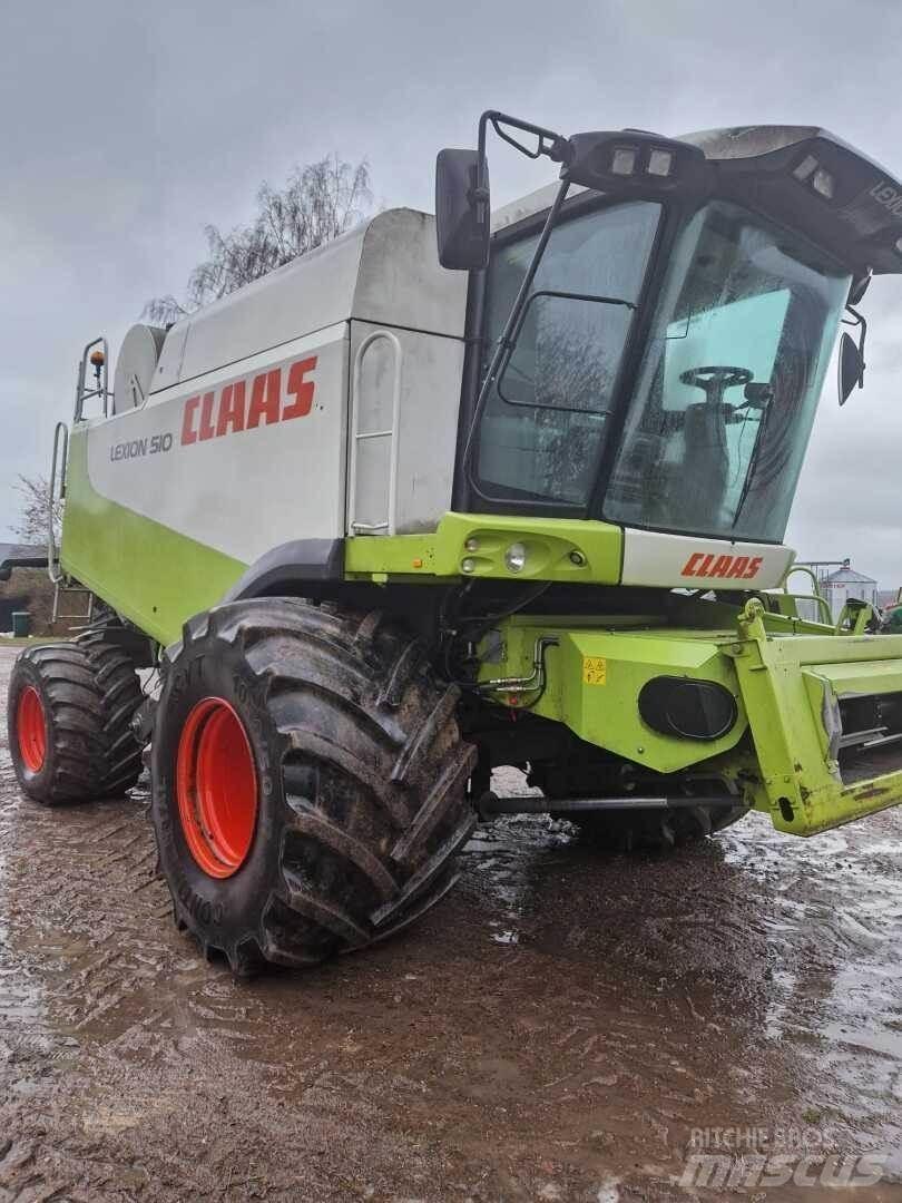CLAAS LEXION 510 Mejetærskere