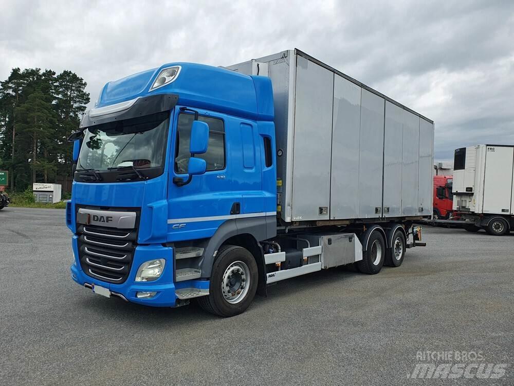 DAF CF530 6x2 -19 Lastbiler med containerramme / veksellad