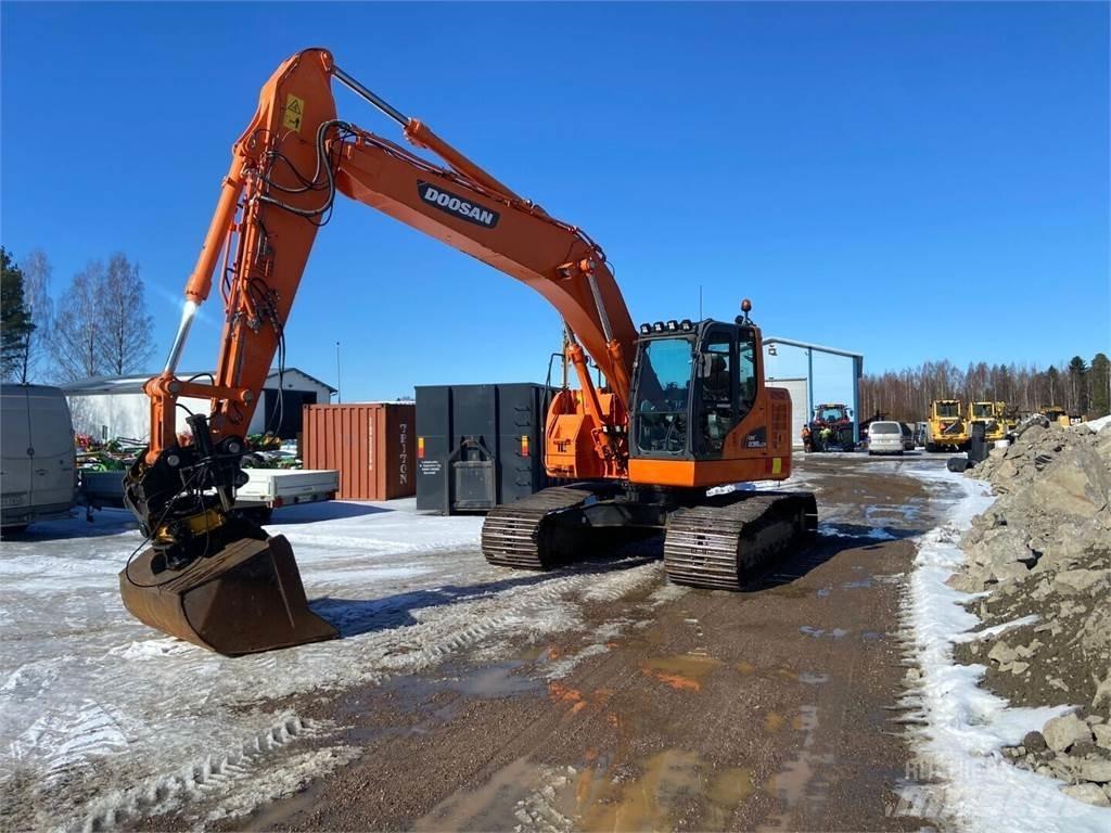 Doosan DX 235 LCR Gravemaskiner på larvebånd