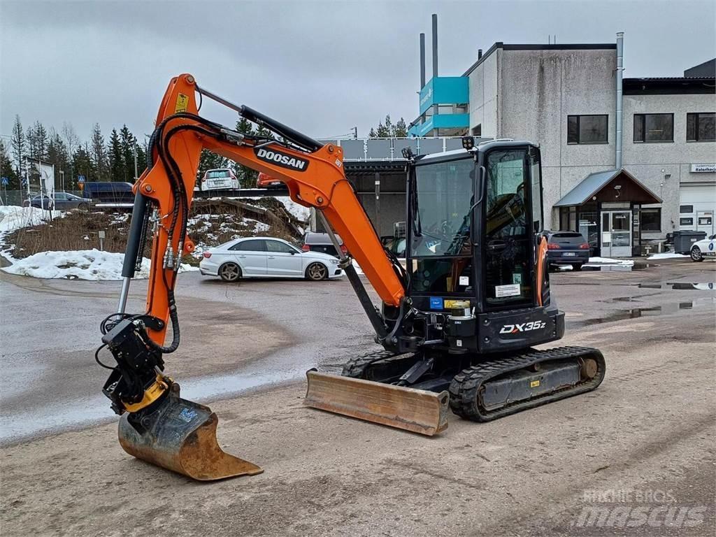 Doosan DX 35 Z Minigravemaskiner