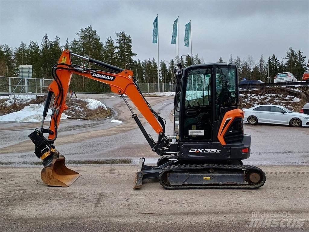 Doosan DX 35 Z Minigravemaskiner