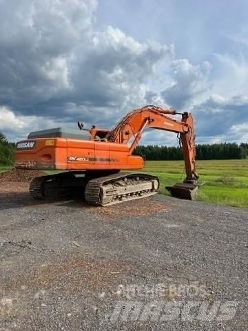 Doosan DX420LC Gravemaskiner på larvebånd